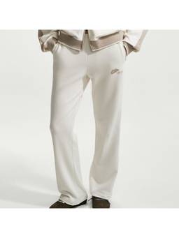 Nike - Women Studio Fleece Lightweight French Terry Trackpant - White (S)