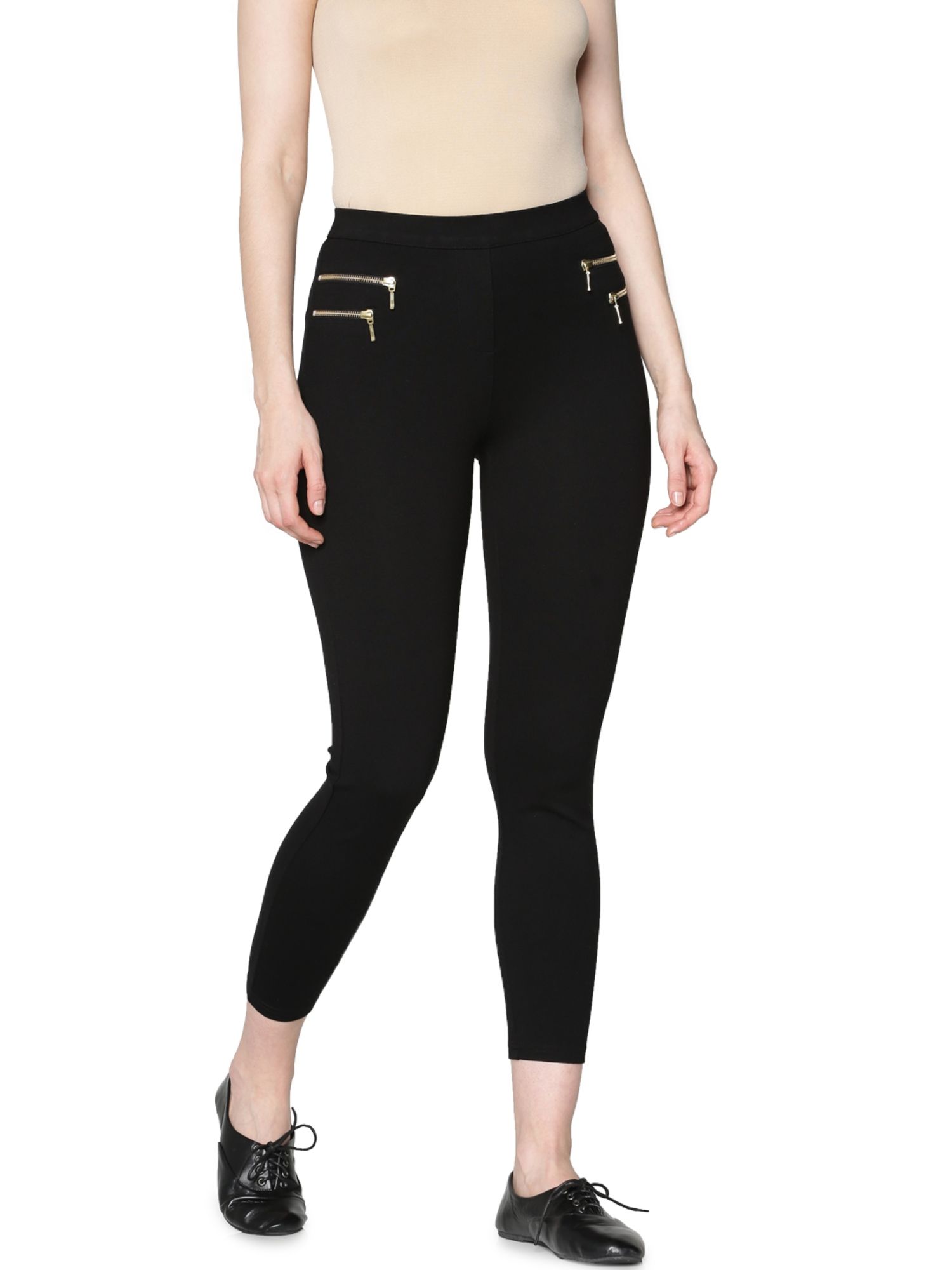 Ankle Length Skinny Fit Leggings Online 