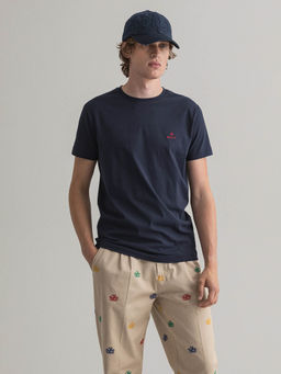 GANT - Blue Solid T-Shirt