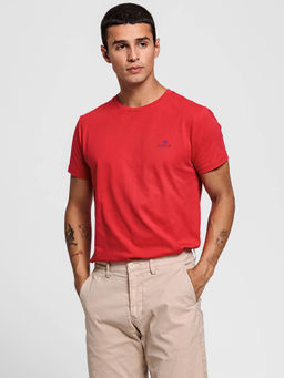 GANT - Red Solid T-Shirt