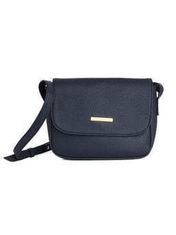 Lapis O Lupo - Black Solid-Plain Sling and Cross bags