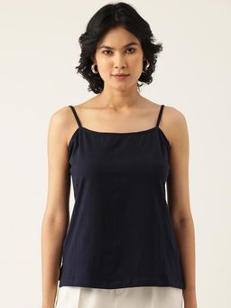BRINNS - Shoulder Straps Top Navy Blue