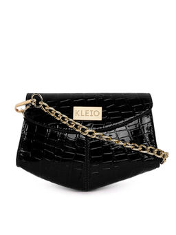 KLEIO - Chic Mini Bumbag Beltbag Crossbody Sling Bags for Women Girls (Ho8046Kl-Bl) (Black)