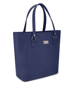 KLEIO - Solid Color Multi Compartment Laptop Tote Bag for Women