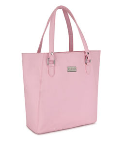 KLEIO - Solid Color Multi Compartment Laptop Tote Bag for Women