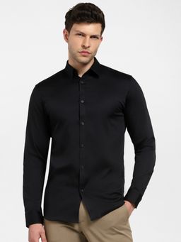 Selected - Black Slim Fit Full Sleeves Formal Shirt