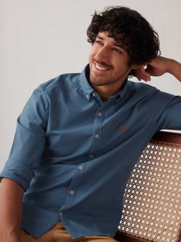 Andamen - Pacific Blue Shirt Slim