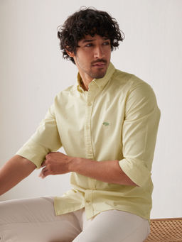 Andamen - Light Lemon Fern Mark Regular Fit