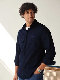 Andamen - Indigo Tide Shirt Slim