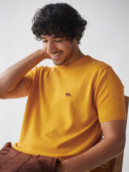 Andamen - Yellow Daffodil Crew Regular Fit