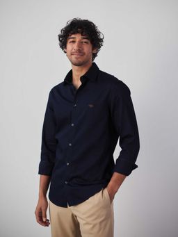 Andamen - Dark Blueberry Shirt Regular Fit