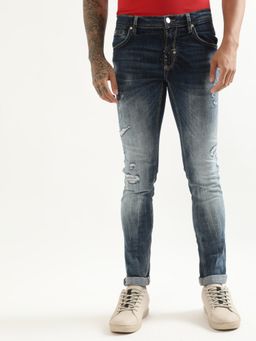 Antony Morato - Mens Solid Blue Jeans