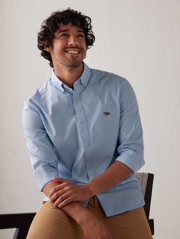 Andamen - Blue Dawn Burgundy Mark Regular Fit