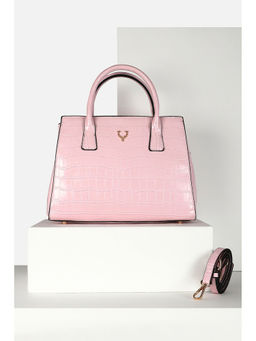 Allen Solly - Women Pink Casual Handbag with Detachable Strap