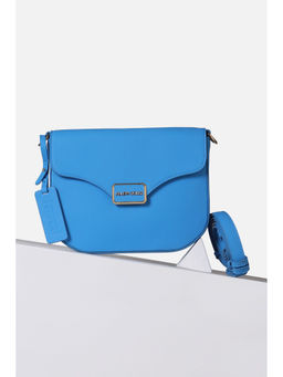Allen Solly - Women Blue Casual Sling Bag with Detachable Strap