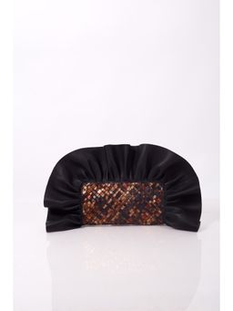 ODDCAT - Dark Blue Frill Oh Handheld Bag