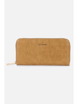 Van Heusen - Women Beige Textured Casual Wallets