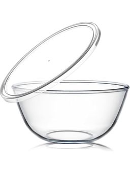 Femora - Borosilicate Glass Mixing Bowl With Lid - 3600Ml
