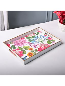 Voncasa - Multi-Color Rectangular Plastic Tray