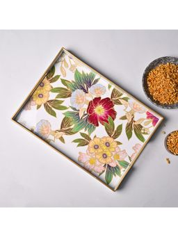 Voncasa - Multi-Color Rectangular Plastic Tray