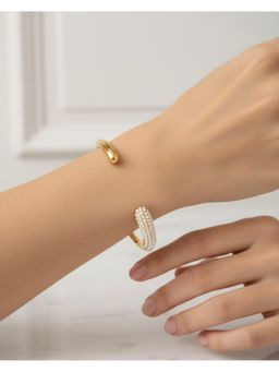 Shopsiiri - Pearl Trendy Eleanors Resizable Cuff