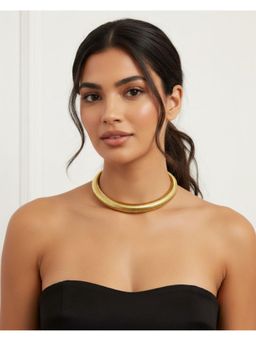 Shopsiiri - Staple Statement Necklace: Gold