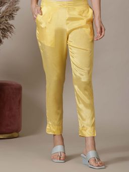 Aurelia - Yellow Solid Pant