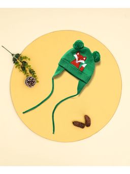 Mi Arcus - Knitted Green Caps For Kids