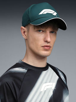 Puma - Unisex Green Formula 1 Bold Graphic Bb Cap