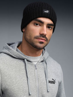 Puma - Unisex Black Essentials Fisherman Beanie