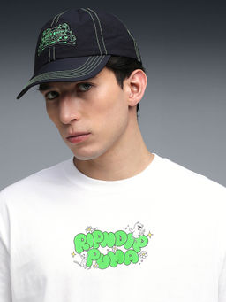 Puma - Men Rip Dip Black Printed Dad Cap