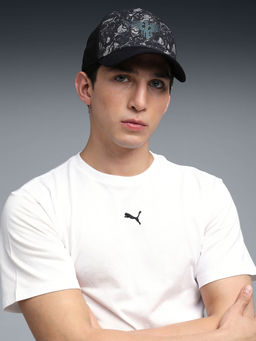 Puma - Unisex Black Lamelo Printed Trucker Cap