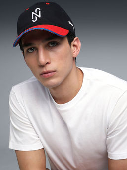 Puma - Unisex Black Neymar Jr Embroidered Baseball Cap