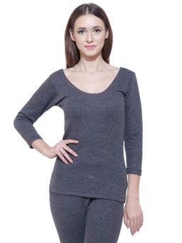 Bodycare - Thermal Women Round Neck Three Fourth Sleeves Top