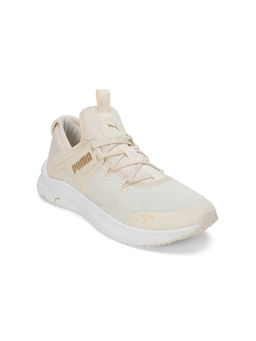 Puma - Softride One4all Femme Women Off White Running Shoes