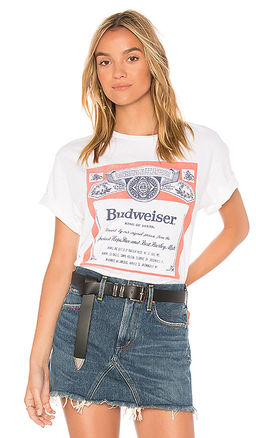 Junk Food - Budweiser Label Tee