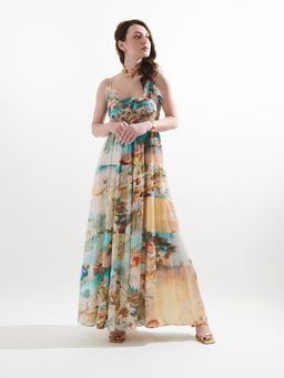 CINCIN Fashion - Multi-color Russel Dress