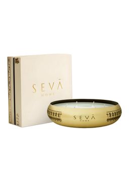 SEVA HOME - Dil Se Medley Scented CandleCoconut Dream (Gold), Luxury Festive Gifting