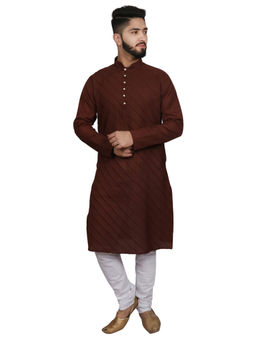 SG LEMAN - Yellow Solid Kurta (Set of 2)