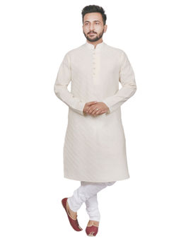 SG LEMAN - Yellow Solid Kurta (Set of 2)