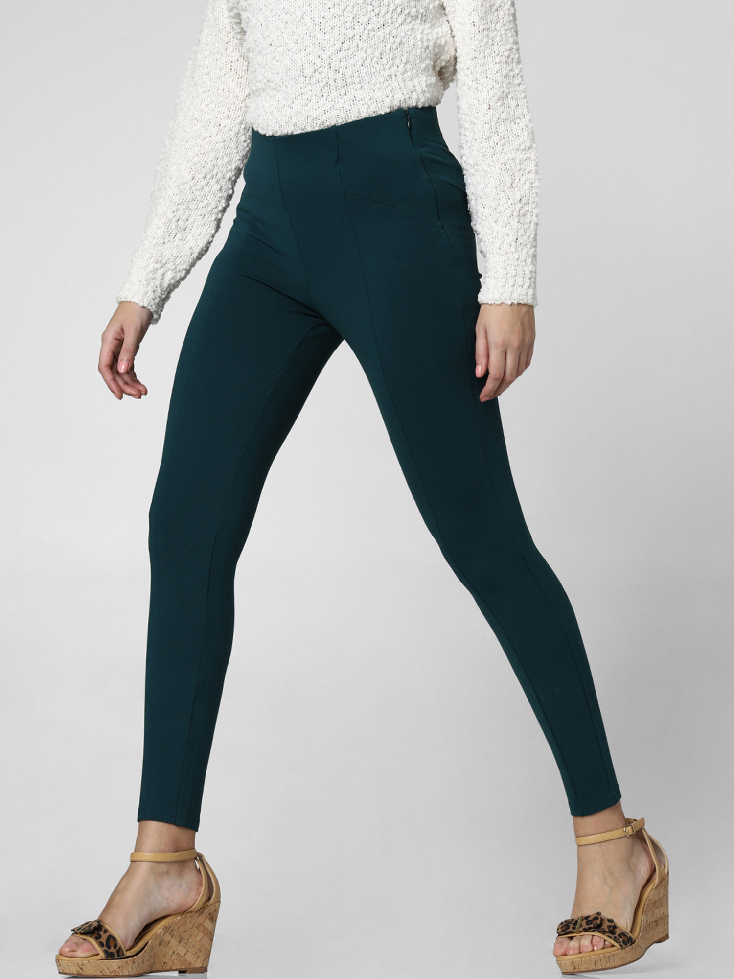 VERO MODA Ponderosa Pine Green Leggings 