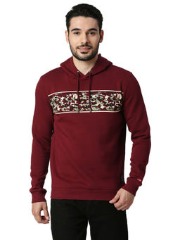 Being Human - Men Hoodie Wine