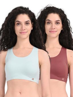 Adira - Eze Fit Bra Racerback Multi-Colour (Pack of 2)