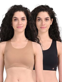 Adira - Eze Fit Bra Racerback Multi-Colour (Pack of 2)