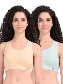 Adira - Eze Fit Bra Racerback Multi-Colour (Pack of 2)