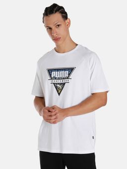 Puma - Summer Graphic Mens White T-shirt