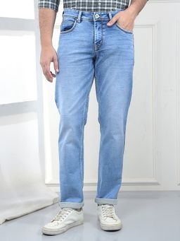 CRIMSOUNE CLUB - Men Blue Jeans