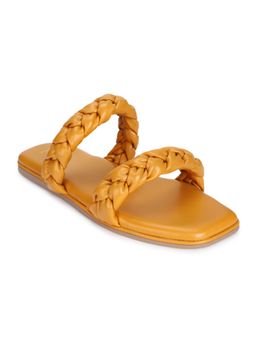 Yoho - Mustard Comfortable Latex Cushioning Long Lasting Flats