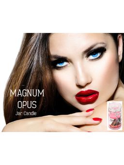 Premsons - Magnum Opus Luxury Scented Glass Jar Candle - 16 Hours Burn Time