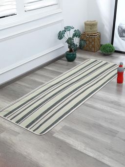 Saral Home - Cotton Yoga Mat-Runner-Green-60X180 Cm